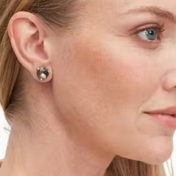 kate spade Black/Diamond Gumdrops Studs/NWT - Picture 2 of 10